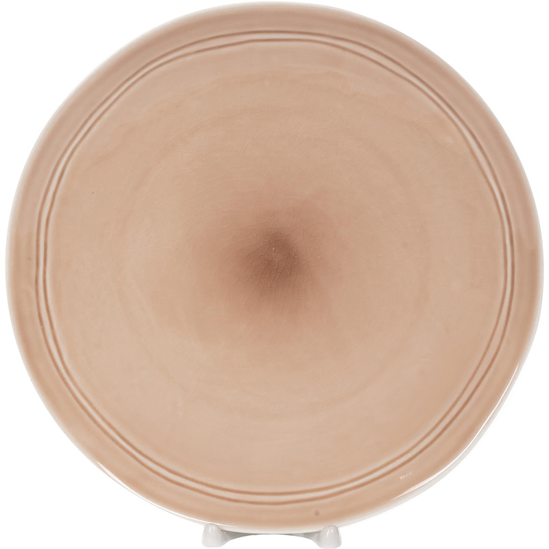 Изображение товара Тарелка обеденная Samold Patrizia фарфор 27 см розовая/белая (4 штуки в упаковке)