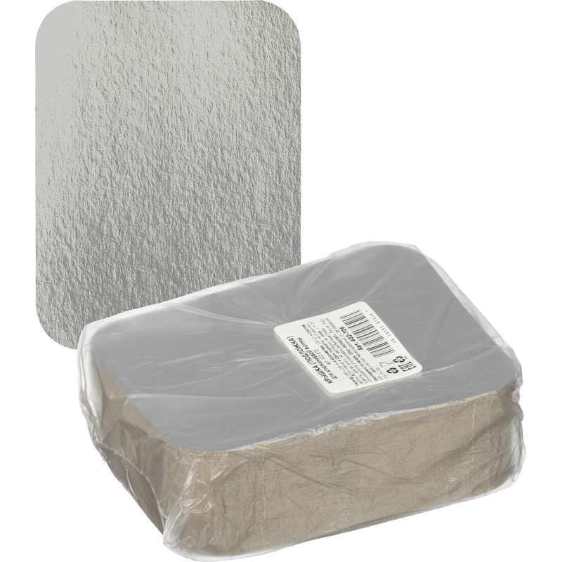 Изображение товара Крышки для алюминиевых форм Горница 402-675 100 шт плотное прилегание Россия