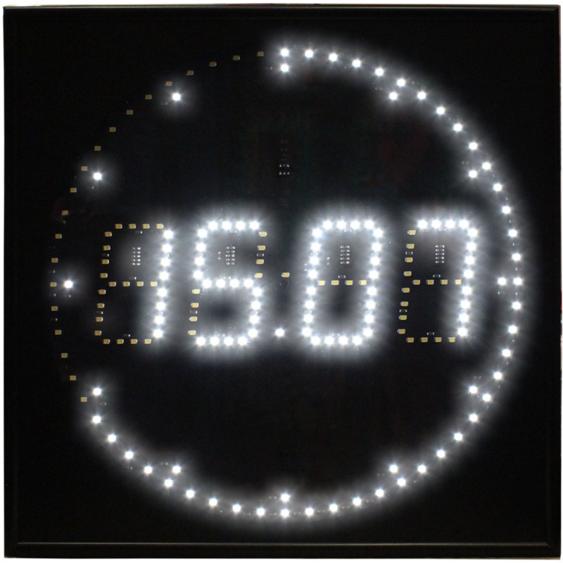 Изображение товара Настенные часы Импульс 430R-D8-W с пультом управления