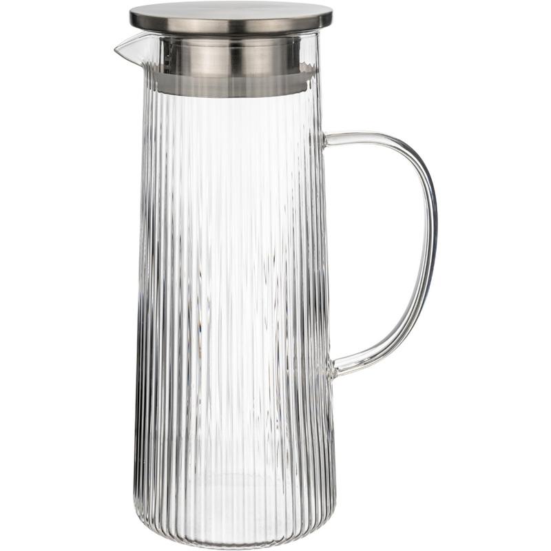 Изображение товара Кувшин MGline 1200 мл из стекла с крышкой 6 штук в упаковке