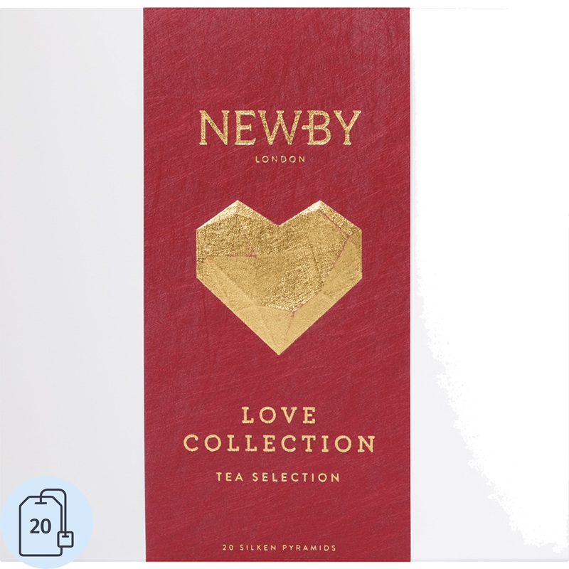 Изображение товара Подарочный набор чай ассорти Newby Love Collection 20 пирамидок