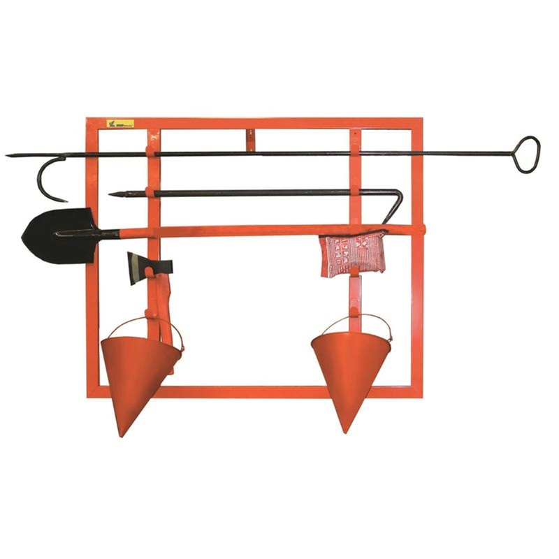 Изображение товара Уценка. Щит пожарный Пожтехника ЩПО-К металлический навесной (125х105х5.9 см)