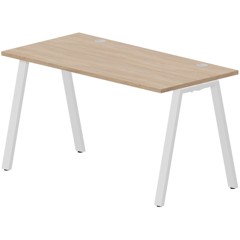 Изображение товара Стол письменный Arena ARNG147OWBL (дуб светлый, 1380х680х750 мм)