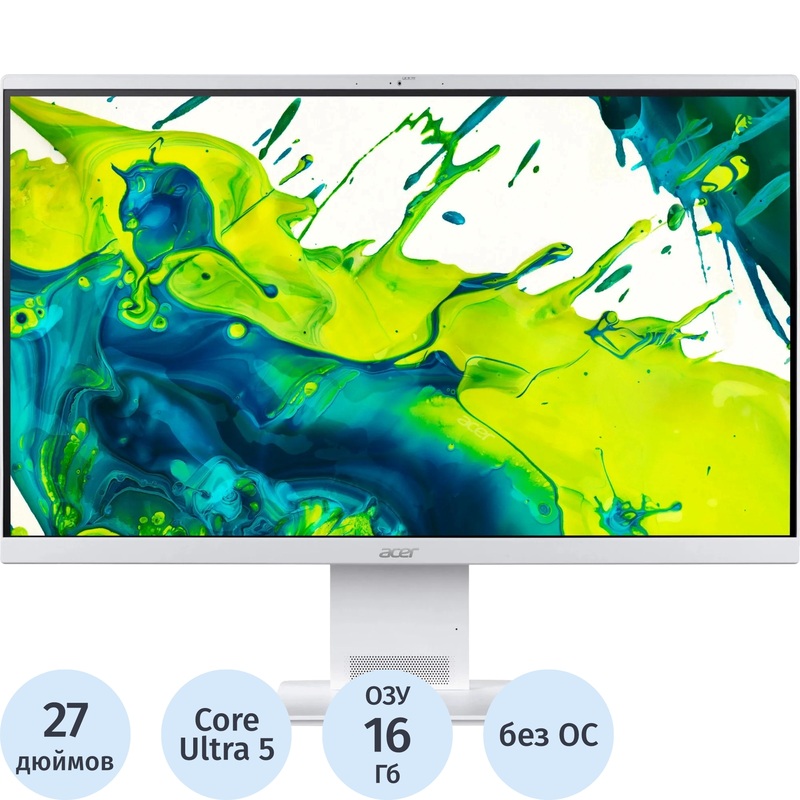 Изображение товара Моноблок 27 Acer Aspire S27B-UGLNL (DQ.BSACD.003)