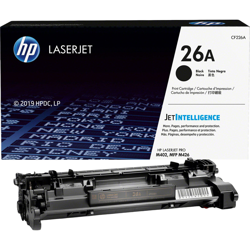 Изображение товара Оригинальный лазерный картридж HP 26A CF226A черный для LaserJet Pro