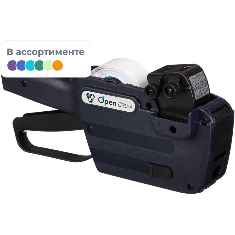 Изображение товара Этикет-пистолет двухстрочный Open С20/A размер 26x16 мм для печати этикеток