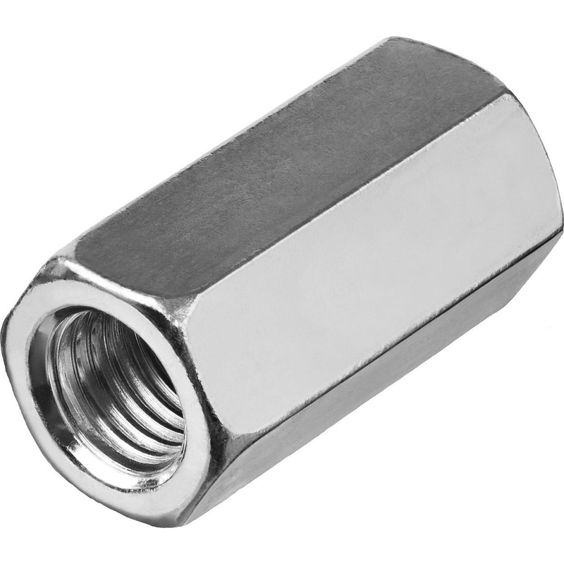 Изображение товара Гайка метрическая Zitar M12 DIN 6334 оцинкованная 2 шт в упаковке