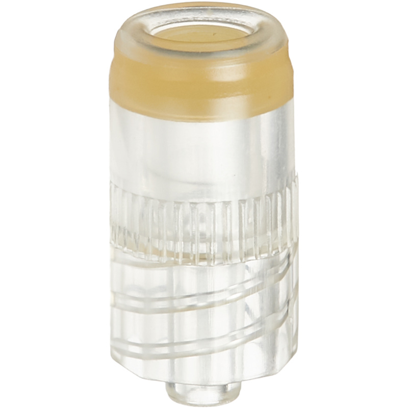 Изображение товара Заглушка для системы переливания Polymed Луер Лок желтая 300 штук