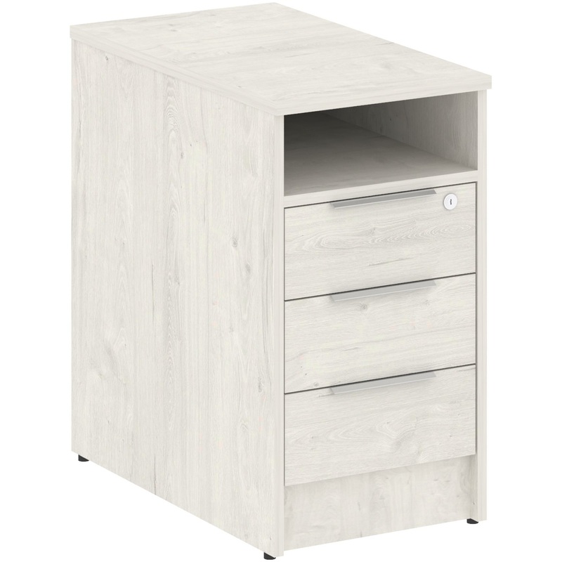 Изображение товара Тумба приставная Metal System Style Б.ТП-1 дуб наварра 412x720x750 мм