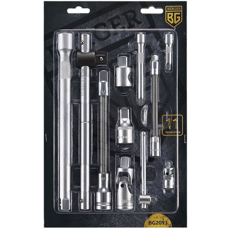Изображение товара Набор оснастки Berger 11 предметов BG2093 для крепежных операций