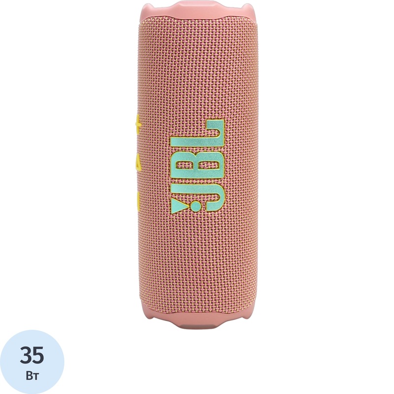 Изображение товара Портативная акустика JBL Flip JBLFLIP7PINK розовая водостойкая Bluetooth 35 Вт