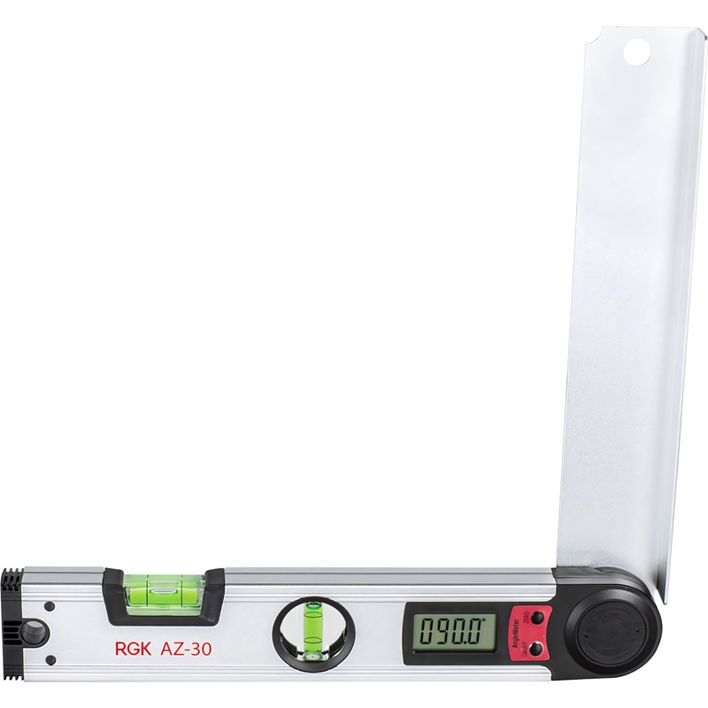Изображение товара Электронный цифровой угломер RGK AZ-30 225 градусов высокой точности 32 см