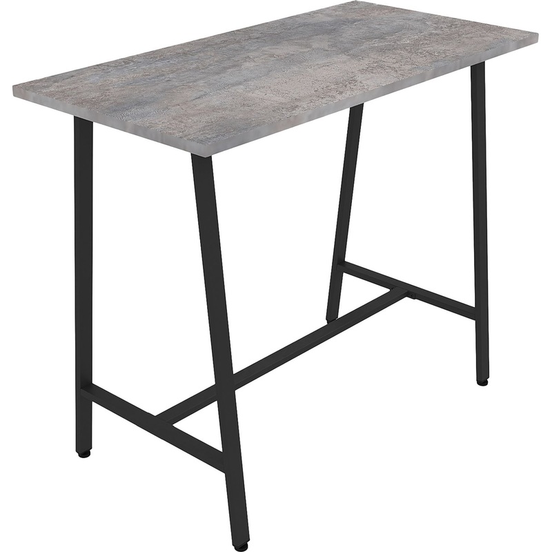 Изображение товара Барный стол Алиас-100-40 базальт металл Россия