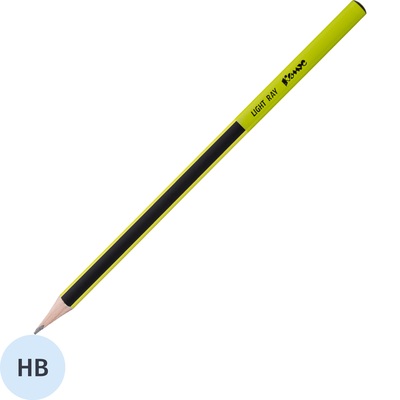 Карандаш чернографитный деревянный HB Комус Light Ray заточенный трехгранный – купить по выгодной цене в интернет-магазине | 1956245