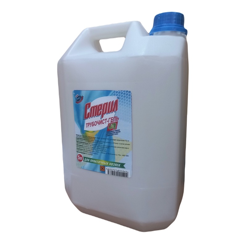Изображение товара Средство для прочистки труб Стерил Трубочист-Гель 5 л