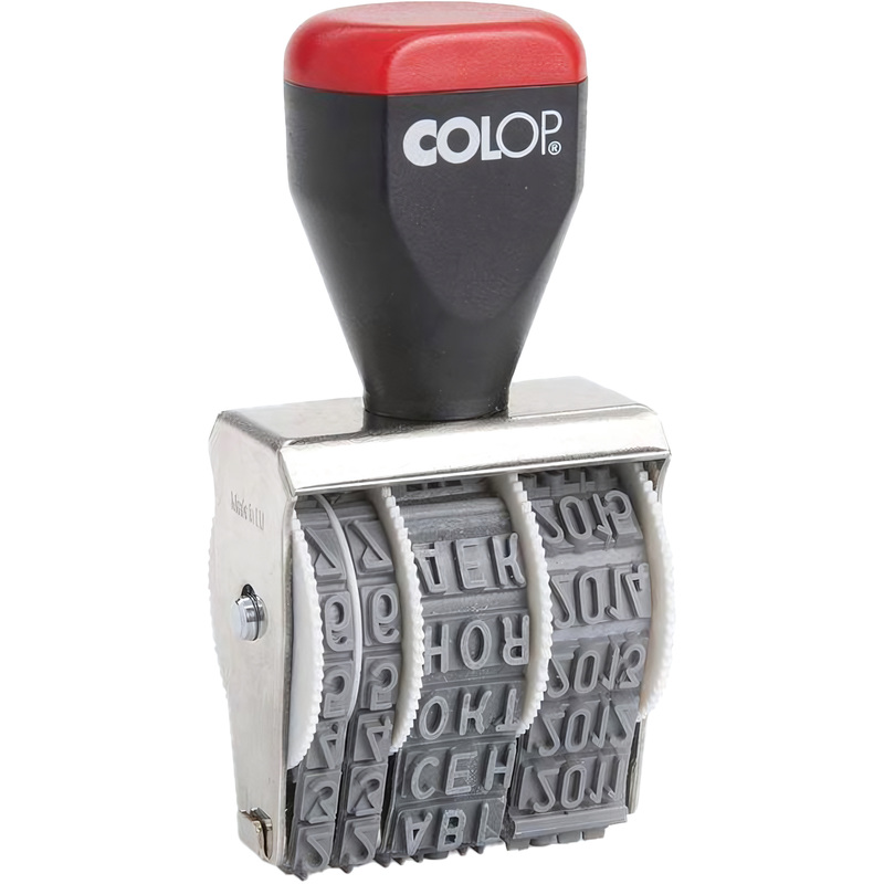 Изображение товара Датер ручной ленточный Colop 05000 Bank (месяц обозначается цифрами, 5 мм)