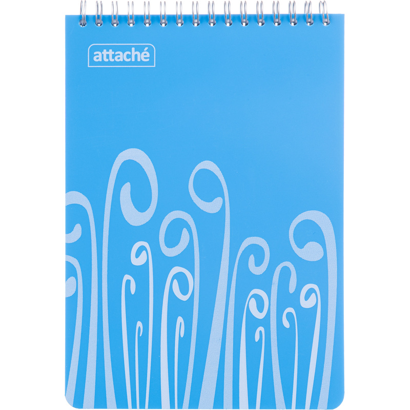 Изображение товара Блокнот Attache Fantasy А5 80 листов голубой спиральный