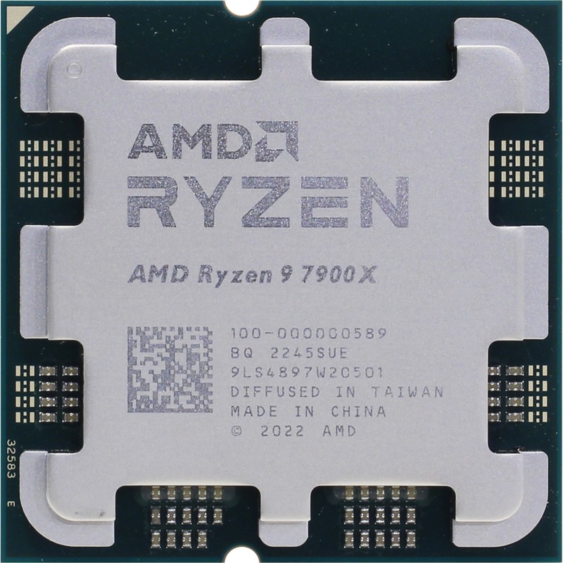 Изображение товара Процессор AMD Ryzen 9 7900X OEM с 12 ядрами и 24 потоками