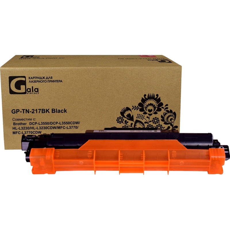 Изображение товара Тонер-картридж GalaPrint TN-217BK GP-TN-217BK для Brother чёрный совместимый