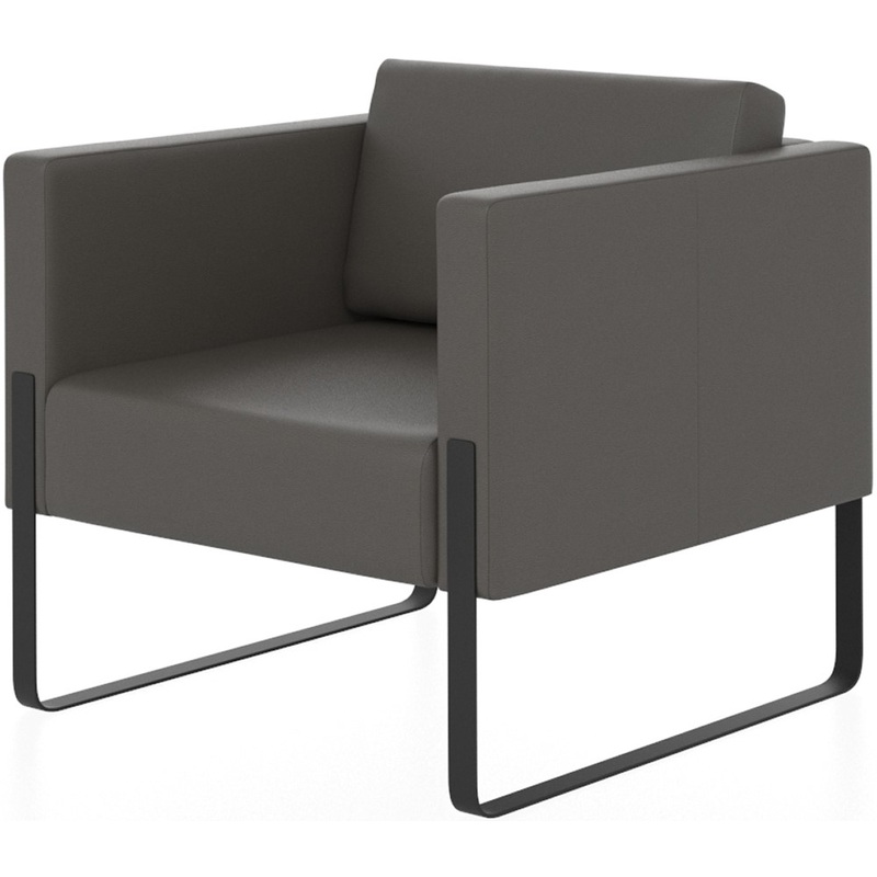 Изображение товара Кресло Тренд серое (искусственная кожа)