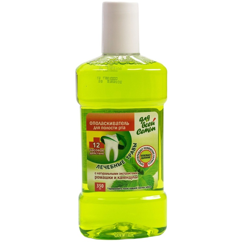 Изображение товара Ополаскиватель для полости рта Ренессанс Косметик Лечебные травы 350 мл