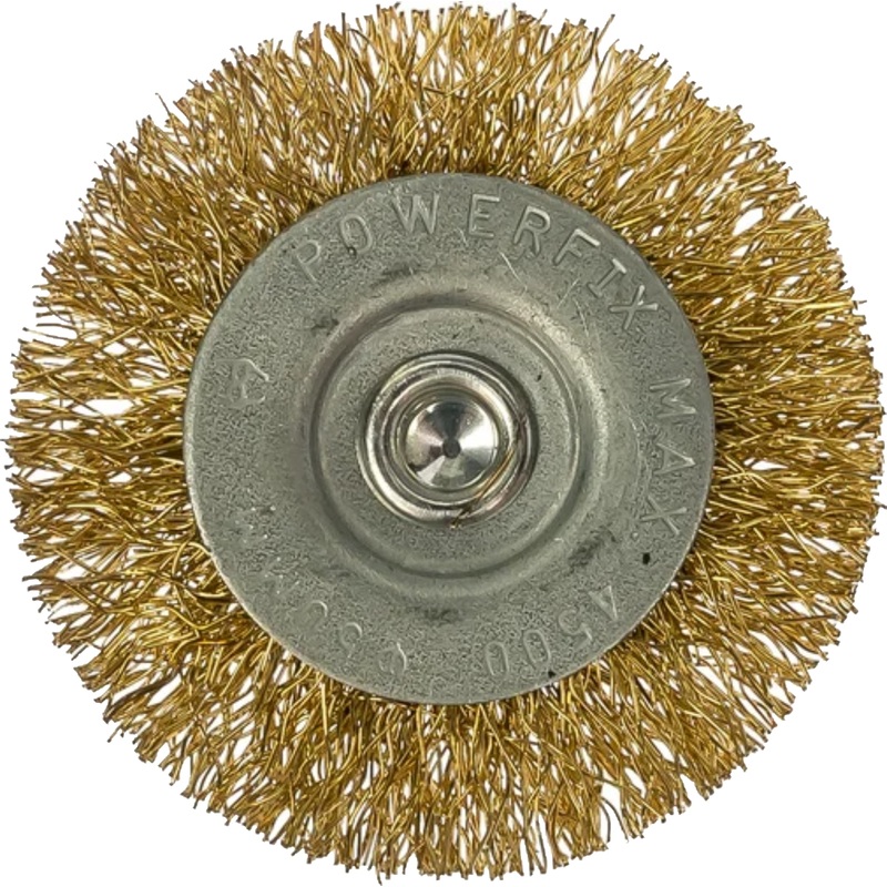 Изображение товара Щётка для дрели Vira дисковая 75x6 мм волнистая стальная проволока (570075)