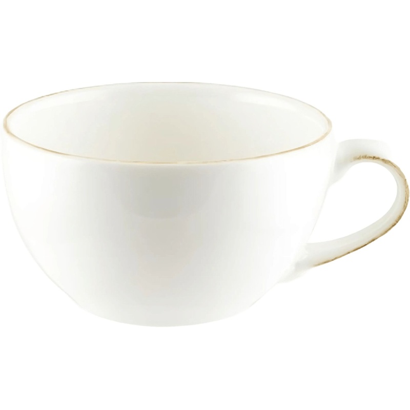 Изображение товара Фарфоровая чайная чашка Bonna Альхамбра 250 мл, белая, из прочного фарфора