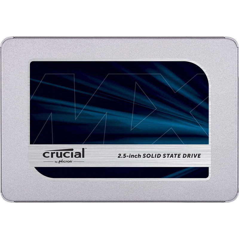 Изображение товара SSD накопитель Crucial MX500 500 ГБ SATA 2.5 дюйма быстродействие и надежность
