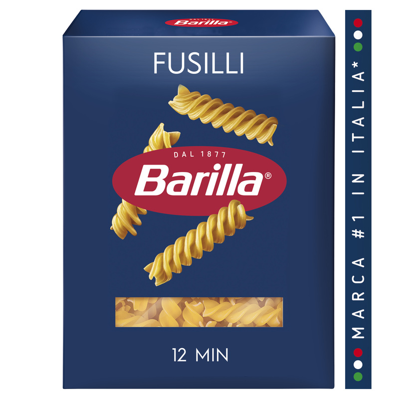 Изображение товара Макароны Barilla Фузилли 450 г спиральки из твердых сортов пшеницы