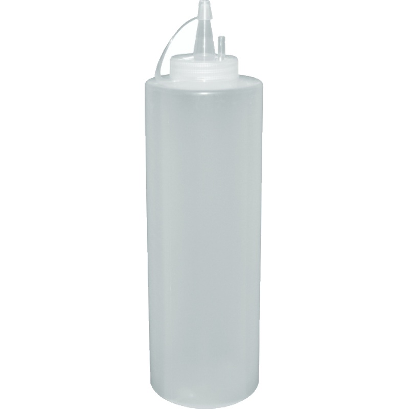 Изображение товара Ёмкость для соуса MGprof 375 мл с дозатором и герметичной крышкой