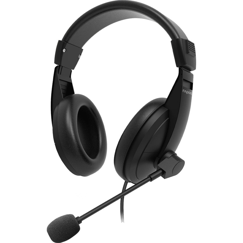 Изображение товара Проводная гарнитура Rapoo H150S с мини-джеком 3.5 мм