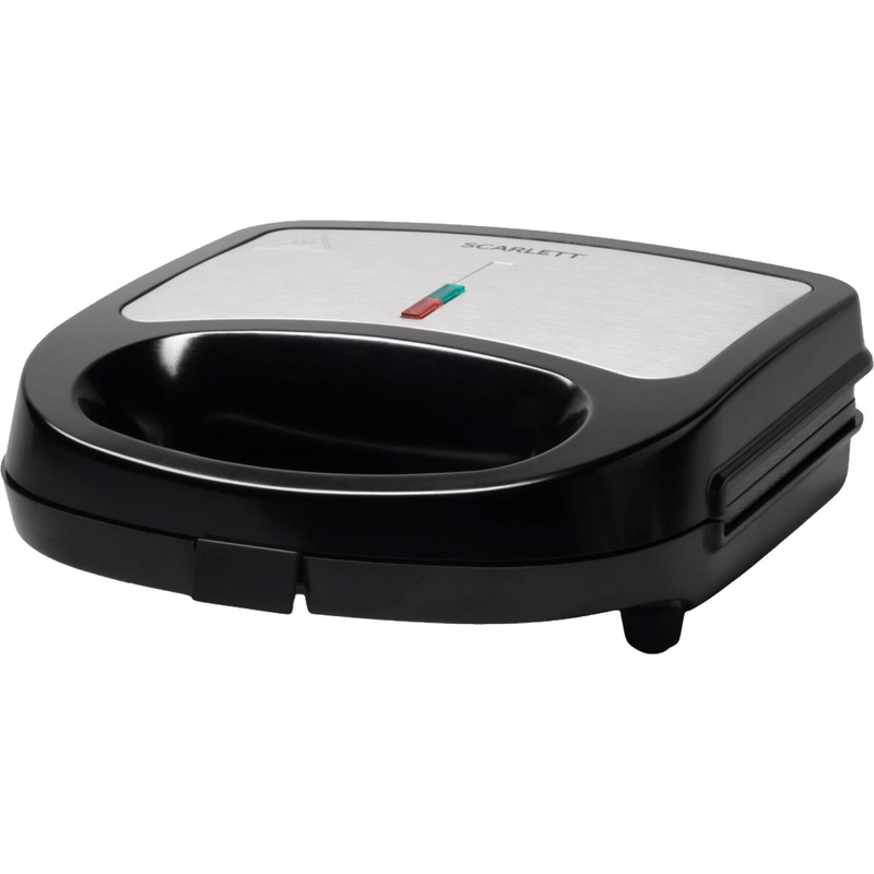 Изображение товара Вафельница Scarlett SC-WM11906 с антипригарным покрытием 750 Вт серебристая