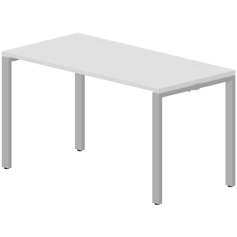 Изображение товара Стол письменный Strike STNG147BLAL белый 1380х680х750 мм