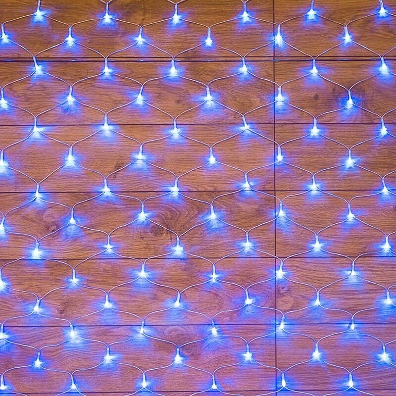 Изображение товара Гирлянда светодиодная Neon-Night сеть синий свет 150 светодиодов 1.5x1.5 м