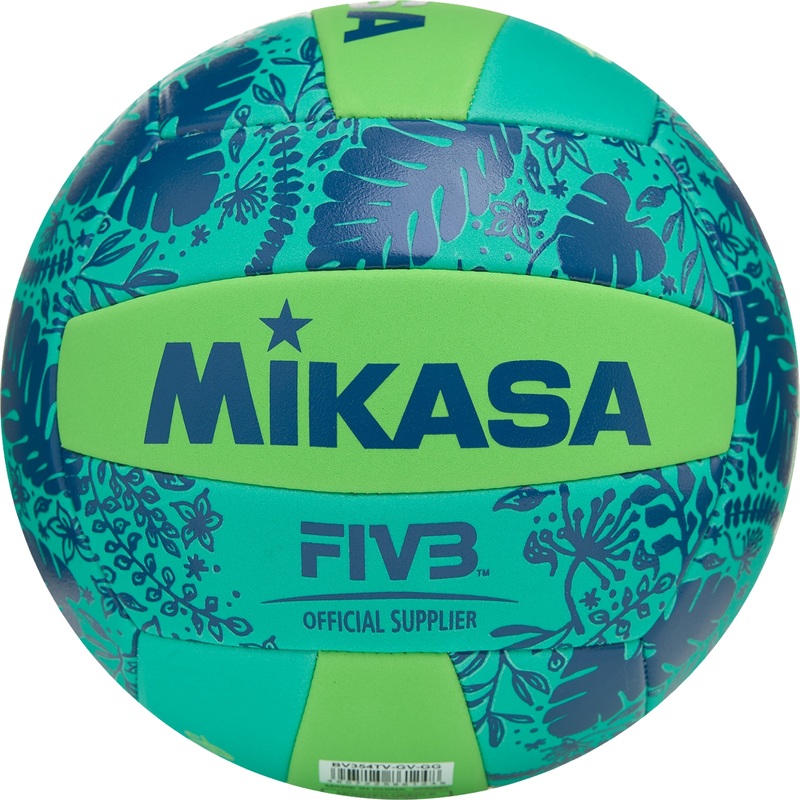Изображение товара Мяч волейбольный Mikasa BV354TV-GV-GG №5 салатовый/синий Изображение товара Мяч волейбольный Mikasa BV354TV-GV-GG №5 салатовый/синий