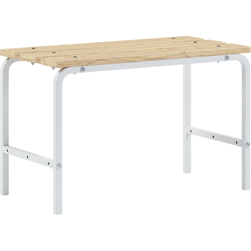 Изображение товара Скамья для раздевалок Металл-Завод сосна 700х350х450 мм, дерево и металл