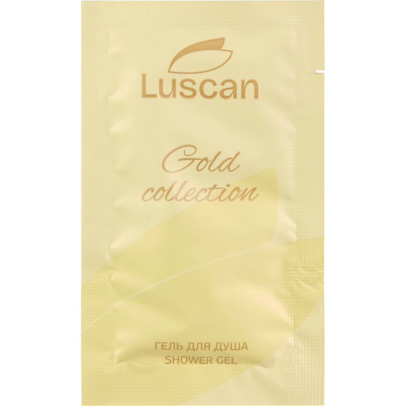 Изображение товара Гель для душа Luscan Gold Collection 10 мл саше 500 штук