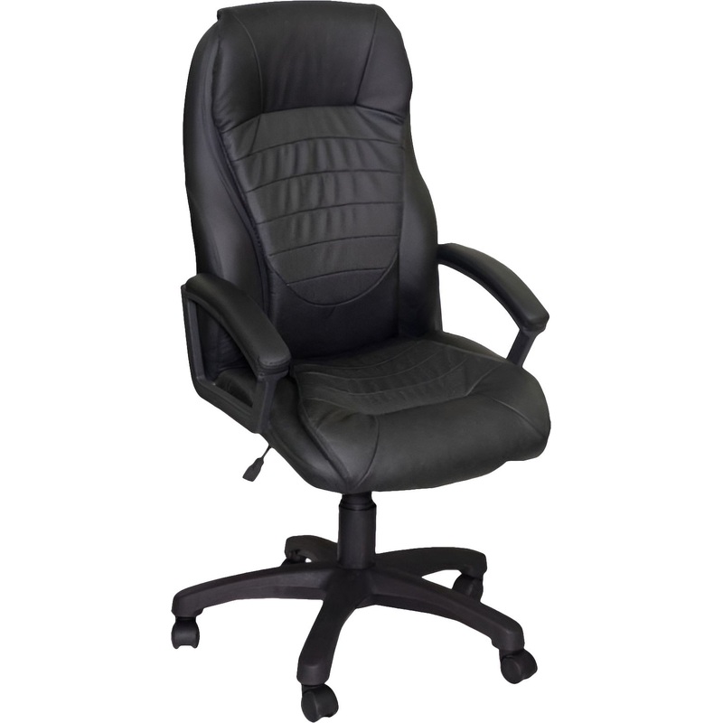 Изображение товара Кресло для руководителя Фортуна 5(70) чёрное (экокожа, пластик)