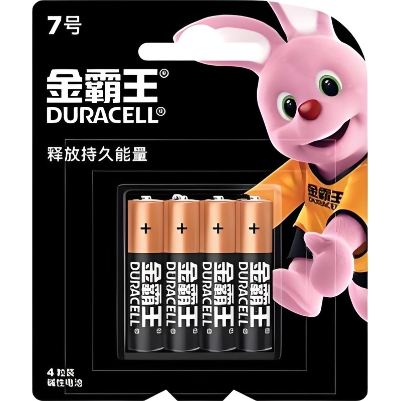 Изображение товара Батарейки AAA мизинчиковые Duracell 4 шт в упаковке алкалиновые надежные