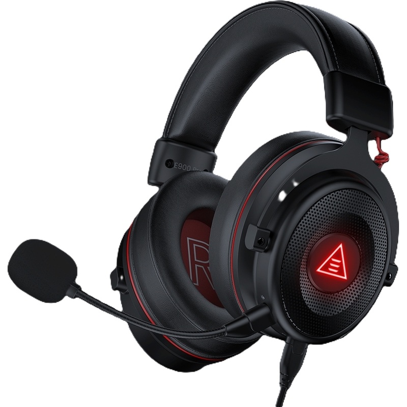 Изображение товара Гарнитура проводная EKSA E900PRO-RD с объёмным звуком 7.1 и подсветкой