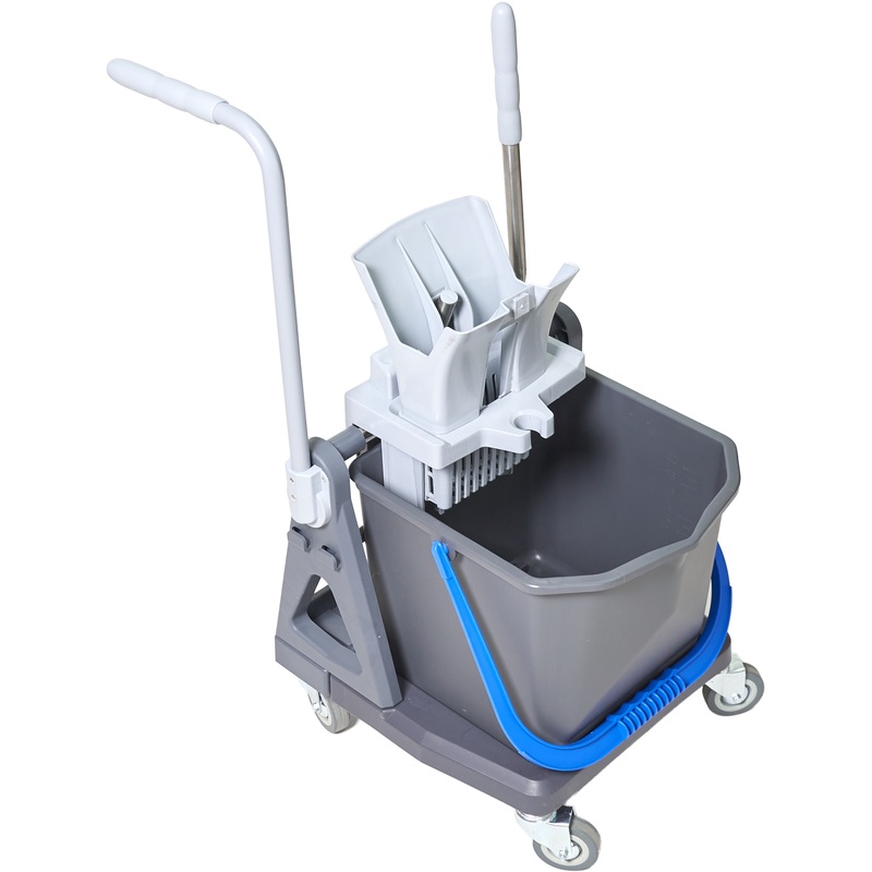Изображение товара Тележка уборочная Росмоп Кваттро 1x25 л с отжимом для влажной уборки