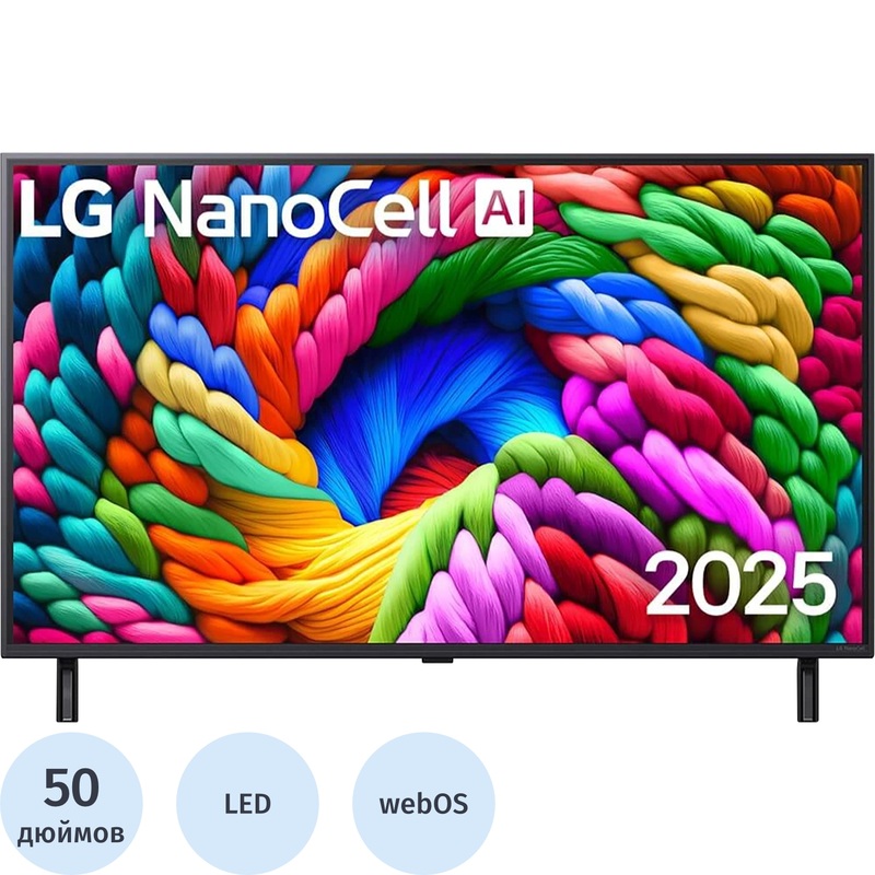 Изображение товара Телевизор LG 50NANO90A6B.ARUG Ultra HD 4K NanoCell Smart TV