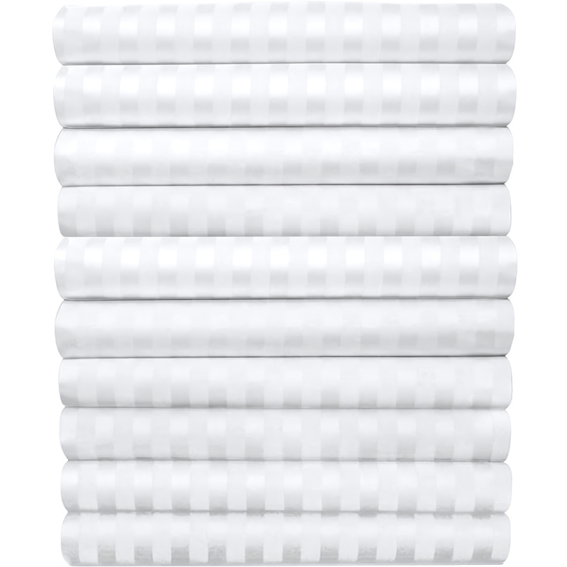 Изображение товара Простыня 150х215 см поплин 117 г/кв.м белая 10 штук в упаковке