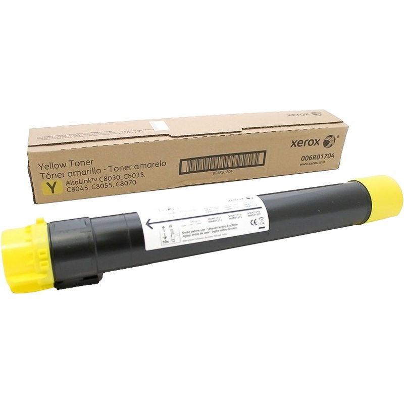 Изображение товара Картридж лазерный Xerox 006R01704 желтый оригинальный 15000 страниц