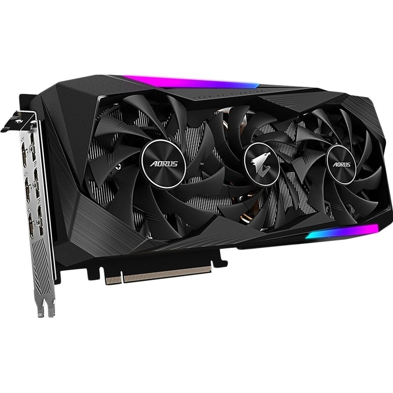 Изображение товара Видеокарта Gigabyte GeForce RTX 3070 AORUS MASTER 8GB GDDR6 для игр и профессиональных задач