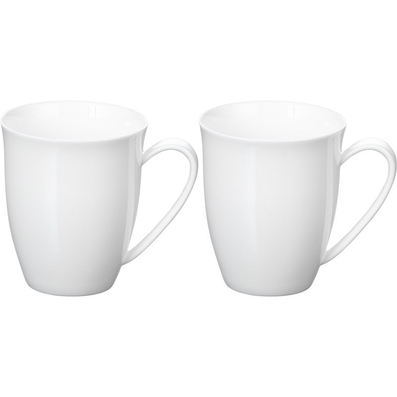 Изображение товара Кружка Wilmax фарфоровая 350 мл — 2 штуки в упаковке