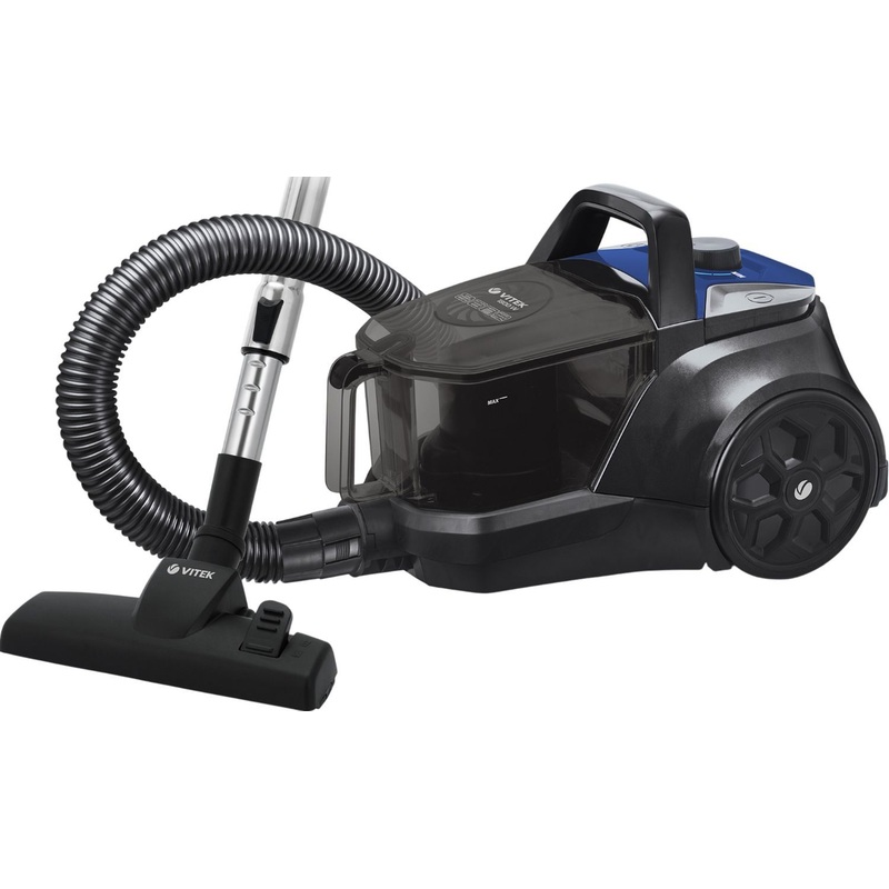 Изображение товара Пылесос Vitek VT-1829 мощный сухой с контейнером и фильтром НЕРА
