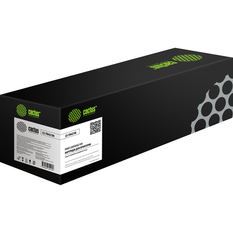 Изображение товара Лазерный картридж Cactus TN-421M пурпурный для Brother совместимый