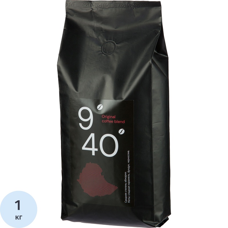 Изображение товара Кофе в зёрнах Деловой Стандарт 9/40 Original 1 кг