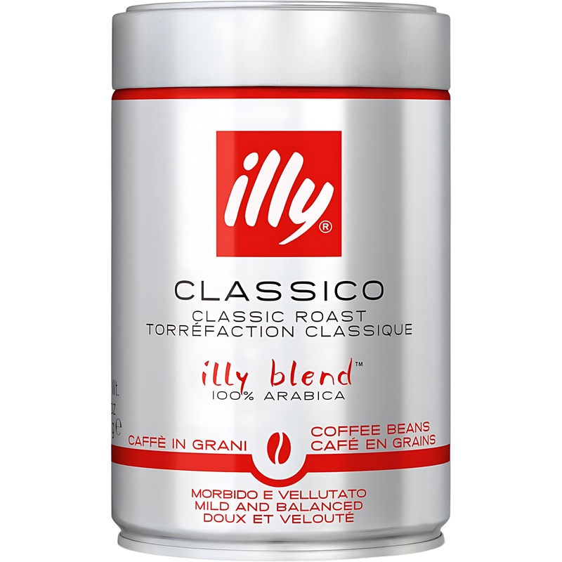 Изображение товара Кофе в зёрнах Illy medium 100% арабика 250 г в железной банке